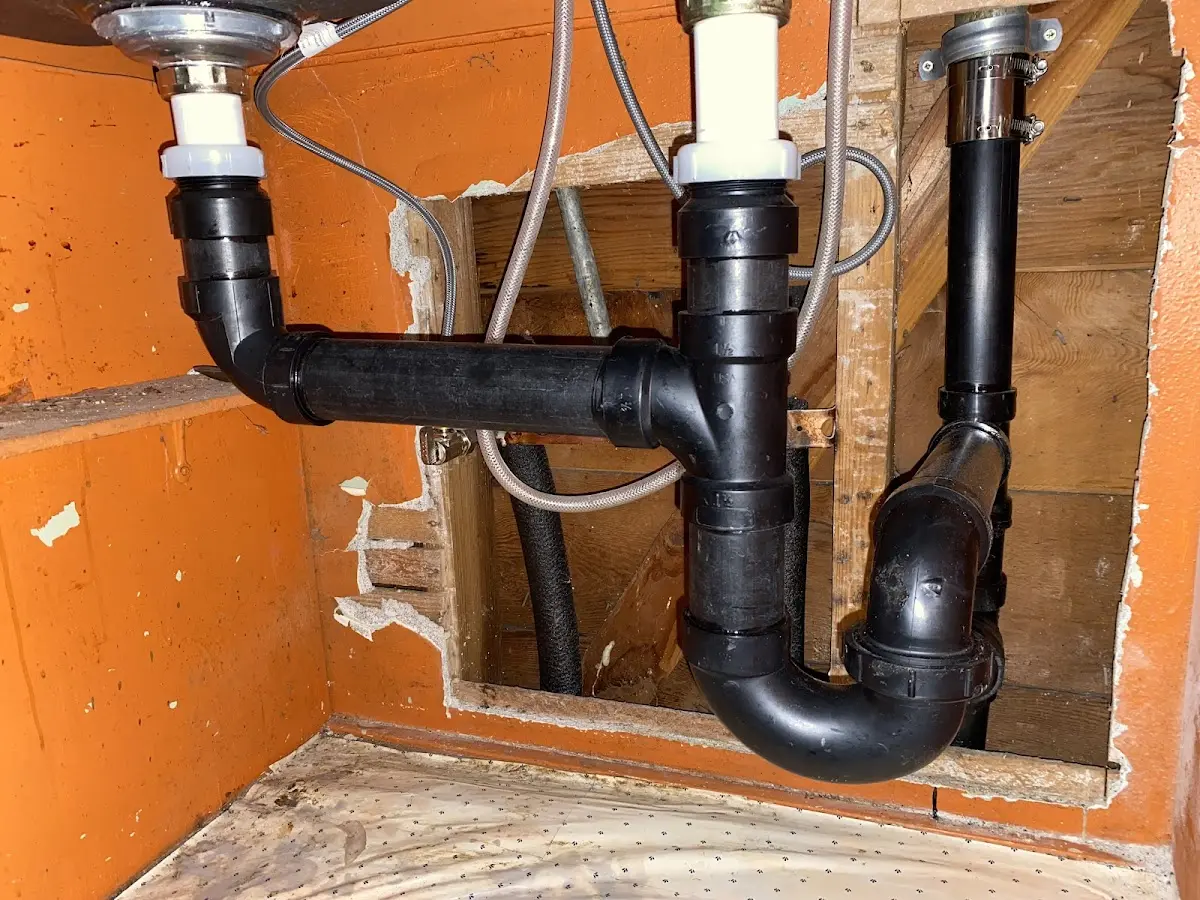 Professional Plumbing Inspection equipment and tools on the job in Edmond